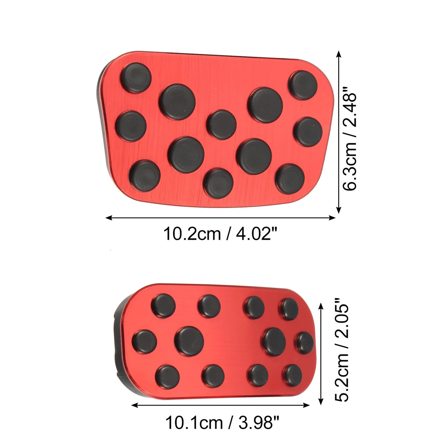 Brake Pedal Pads Cover Kit Anti-Slip for Toyota Corolla (2003-2023)