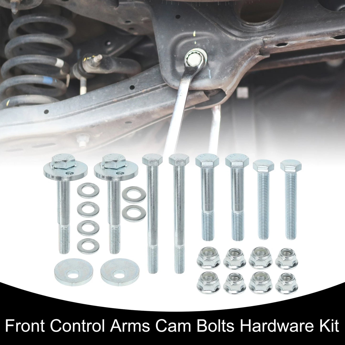 Front Control Arms Cam Bolts Hardware Kit for Dodge Ram 1500 (2002 - 2008)