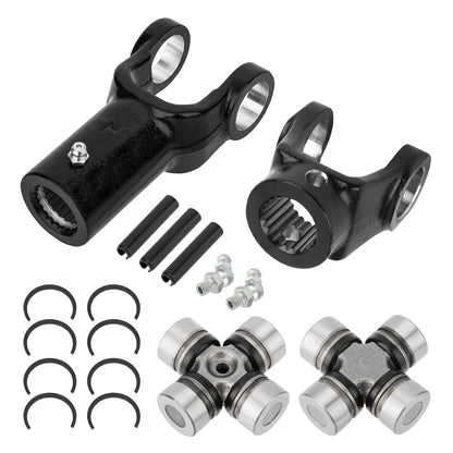 2 x Front Prop Shaft Yoke & U-Joint for Polaris Brutus HD (2013–2018)