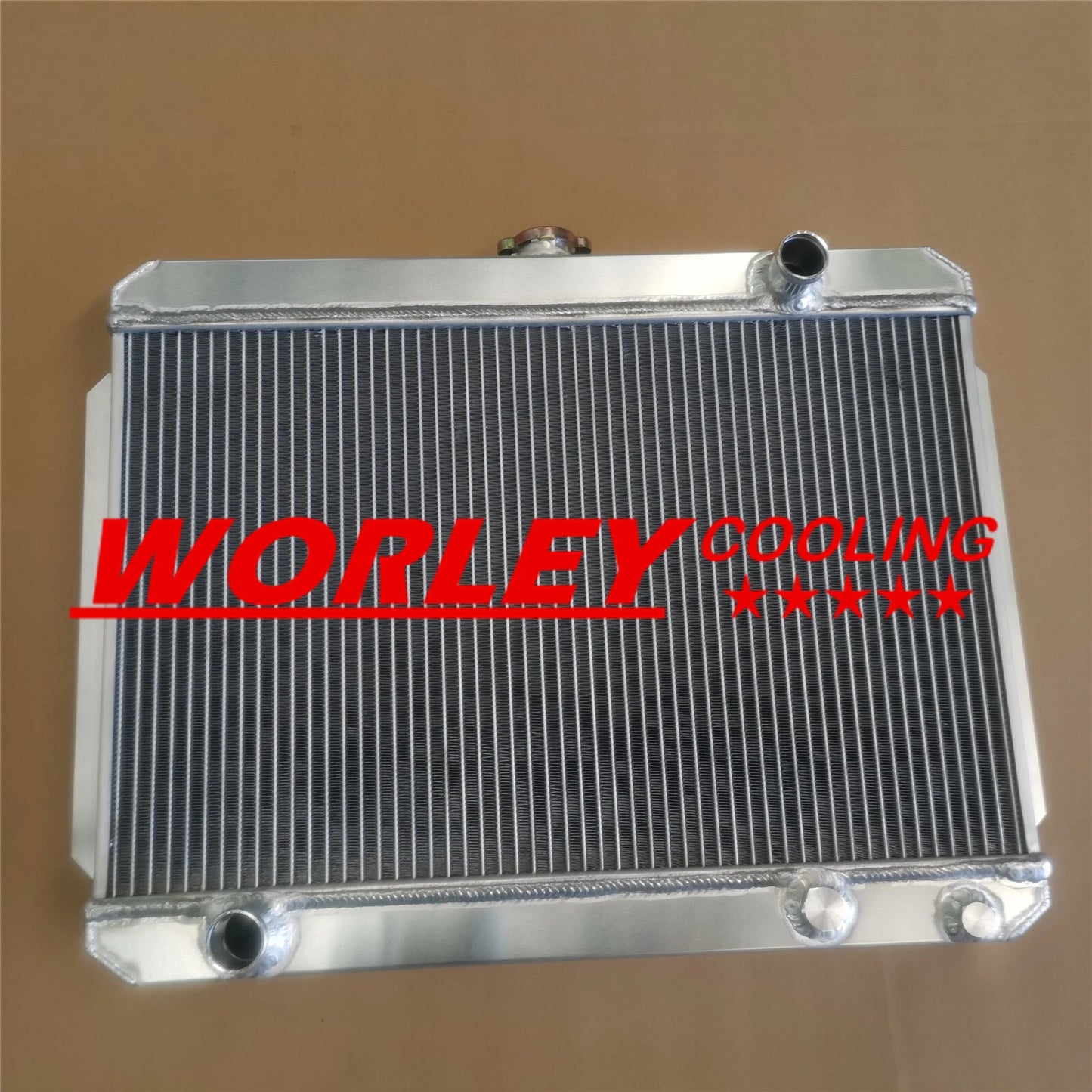 3ROW Aluminum Radiator with 2 Fans for Toyota Celica RA23 RA28 (1976-1977)
