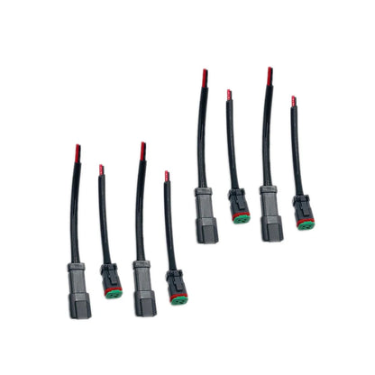 8x Heavy Duty Deutsch DT DTP Male/Female Connectors for Wiring