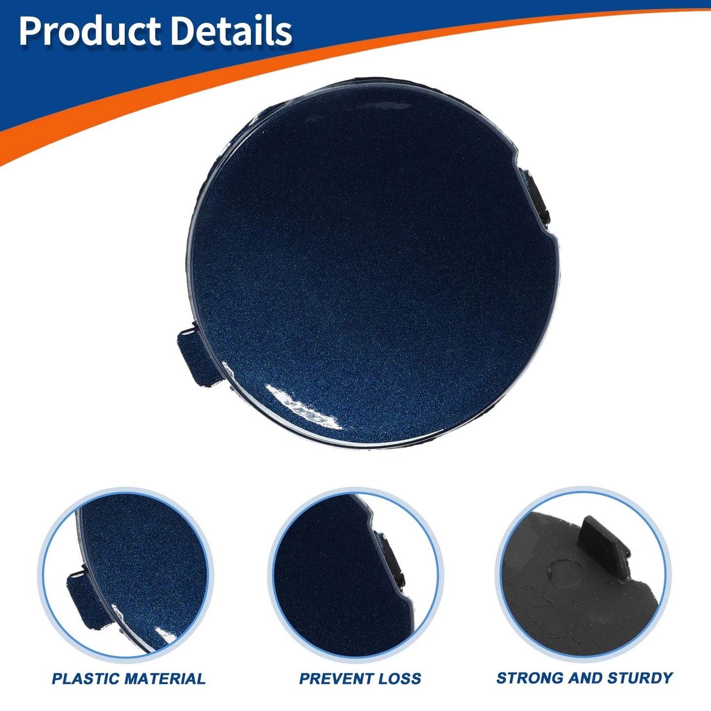 Tow Hook Cover for Mazda (Eternal Blue) (2016-2023)