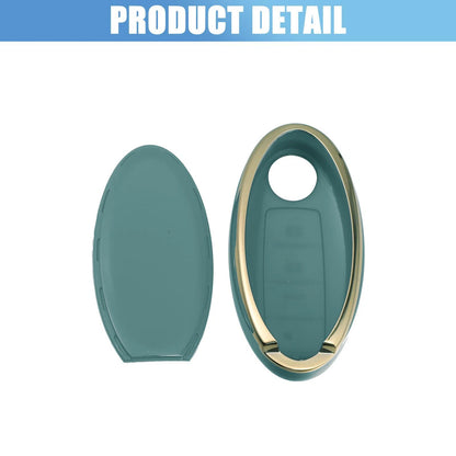 Silicone Car Smart Key Fob Case Cover for INFINITI QX80 (2014-2014)