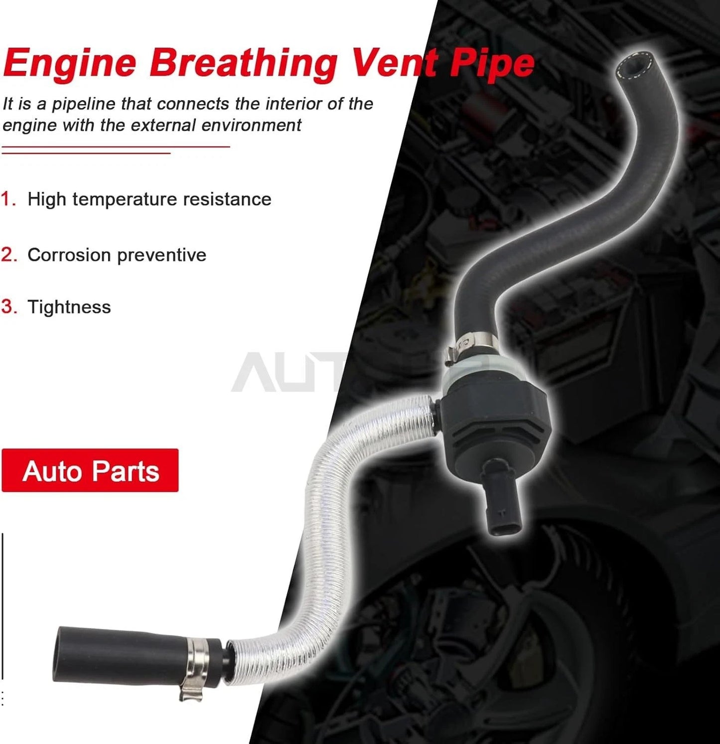 Crankcase Breather Vent Pipe for Benz CLA250 GLA200 GLA250 W176 A180