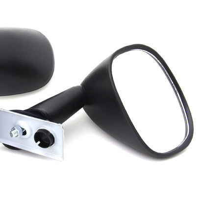Black Fender Mirror x2 for Datsun Sunny B310/B210/120Y/130Y/140Y/150Y 1973-1982