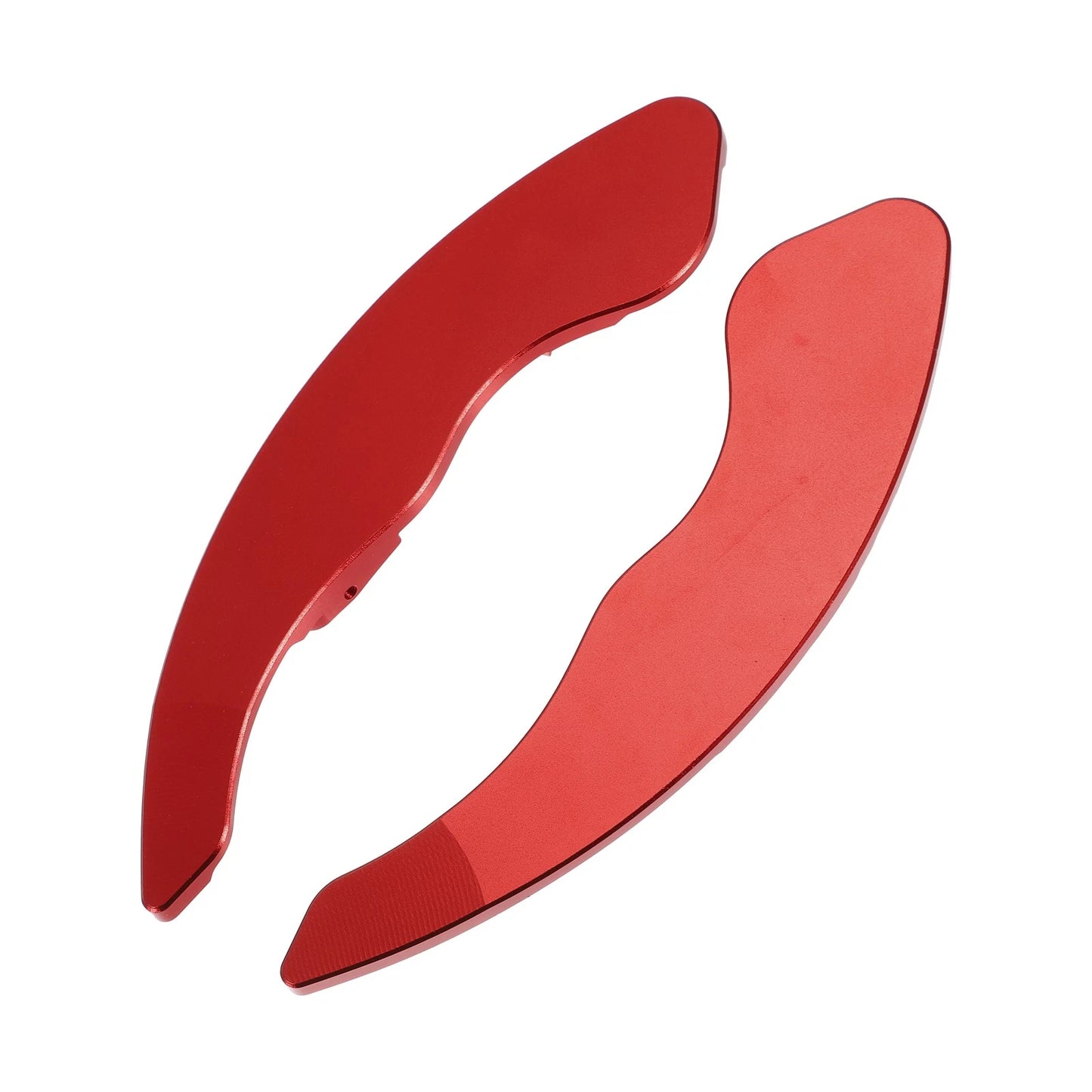 Red Steering Wheel Shift Paddle Shifter Cover for Honda Civic (2009-2011)