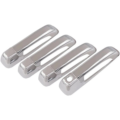 4 x Chrome Door Handle Cover Caps for Dodge Ram 1500 2500 3500 4500 (2009-18)