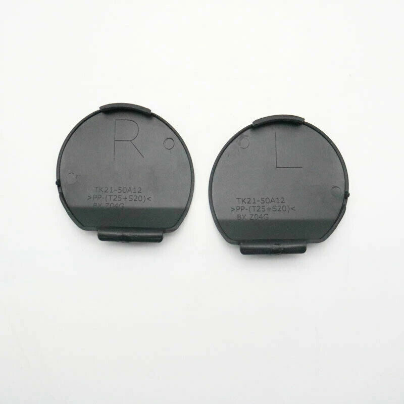 Pair / Front Bumper Grille Tow Hook Eye Cap Cover for Mazda CX-9 (2013–2015)