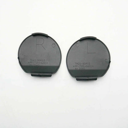 Pair / Front Bumper Grille Tow Hook Eye Cap Cover for Mazda CX-9 (2013–2015)