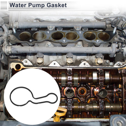 Water Pump Gasket for Honda Fit 2007-2008 Rubber 1 x Engine Component