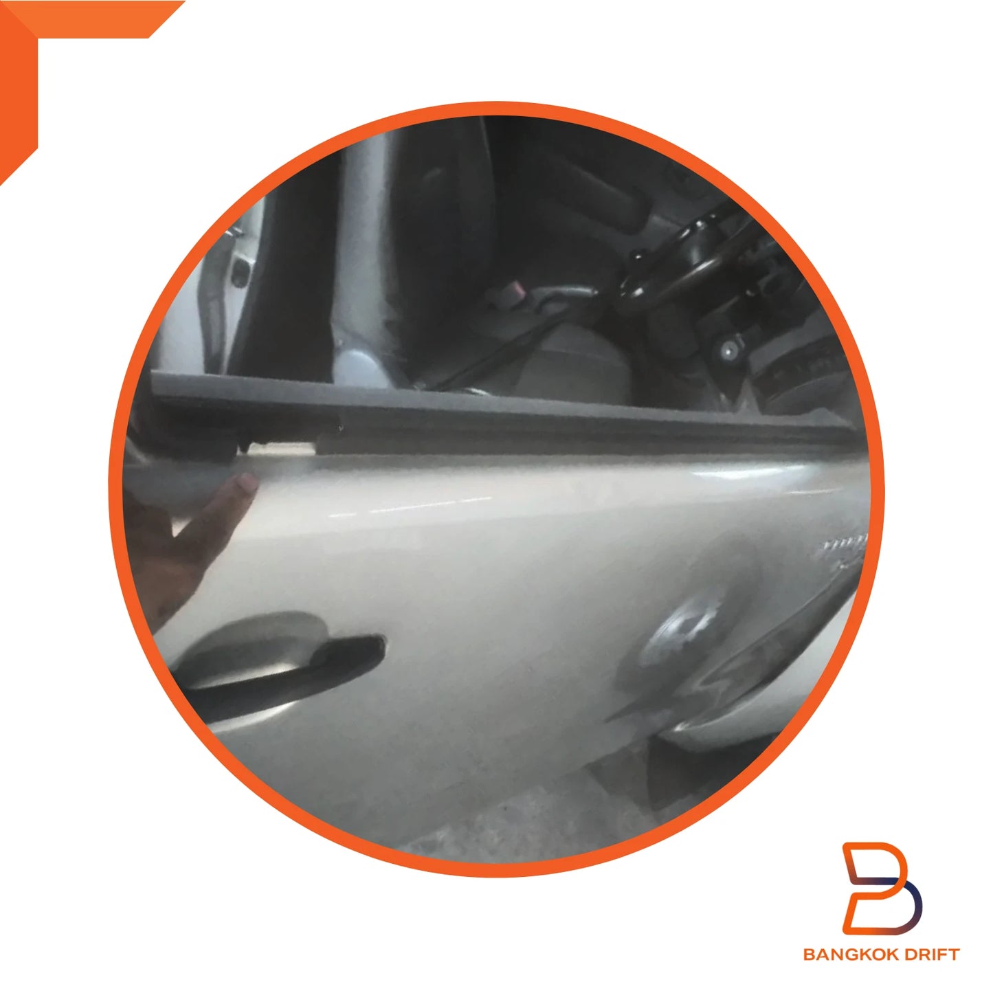 Outer Belt Weatherstrip Glass Door Seal for Toyota Hilux Ute Vigo (05-14)