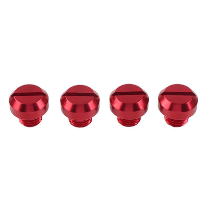 4PCS Universal Motorcycle Mirror Hole Blanking Plugs for M10 Screws & Bolts