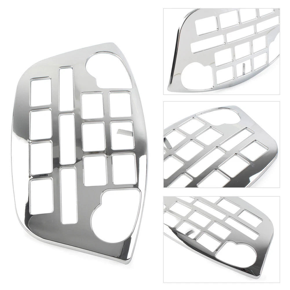 Radio Accent Panel for Honda Goldwing 1800 GL1800 (2001-2011) Chrome