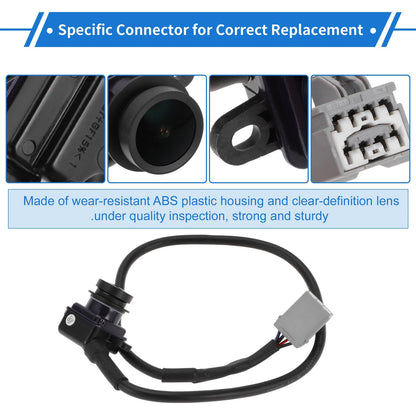 Rear View Camera 120-180 Degree for Dodge Dart (2013-2016)