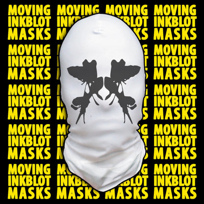Rorschach Moving Inkblot Mask for Halloween Costume