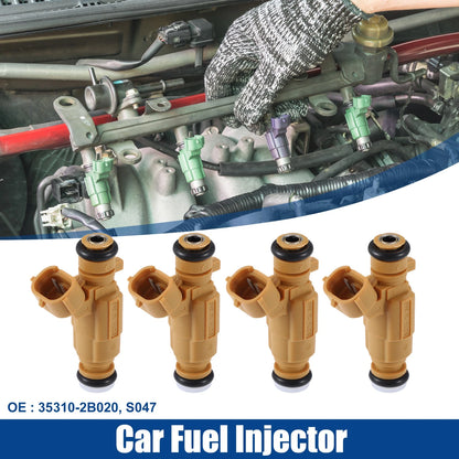 4 x Fuel Injector Nozzle for Kia Rio III UB 1.4L CVVT (2011-2018)