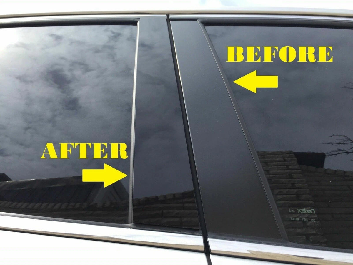 Pillar Post Covers 8PCS Door Trim for Toyota Highlander (2020–2022)