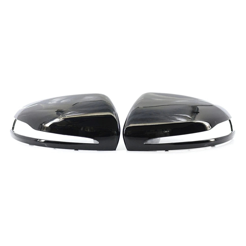 Gloss Black Rearview Mirror Housing for Mercedes-Benz C E S CLS GLC Class