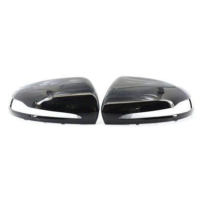 Gloss Black Rearview Mirror Housing for Mercedes-Benz C E S CLS GLC Class