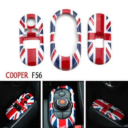 Union Jack Power Window Door Switch Cover Control Panel fit for Mini Cooper F56