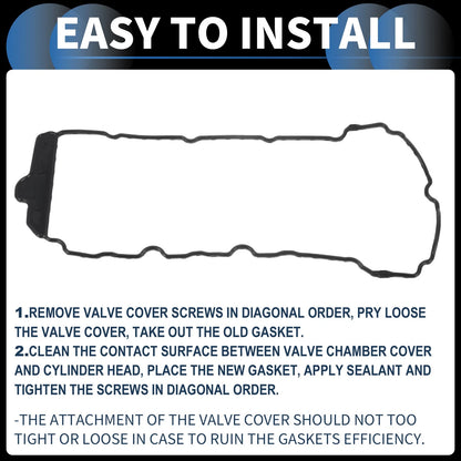 Valve Cover Gasket for Chevrolet Camaro (2010 - 2012)