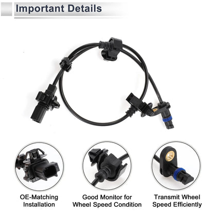 ABS Wheel Speed Sensor for Honda Civic EX LX Rear Right (2006-2011)