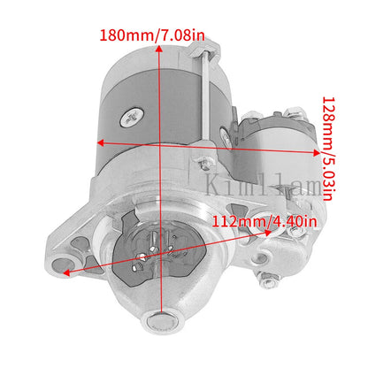 Starter for Honda GX690HX GX690R GX700IRH GX800IRH GX690RH GX660R