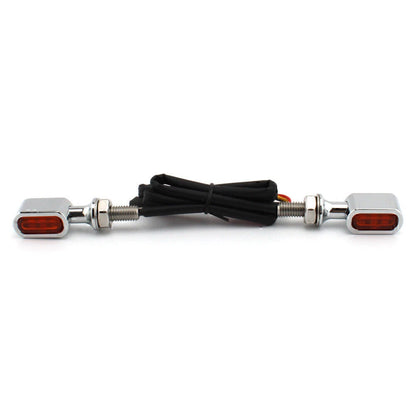 Mini LED Rear Turn Signal Lights for Harley Touring Dyna