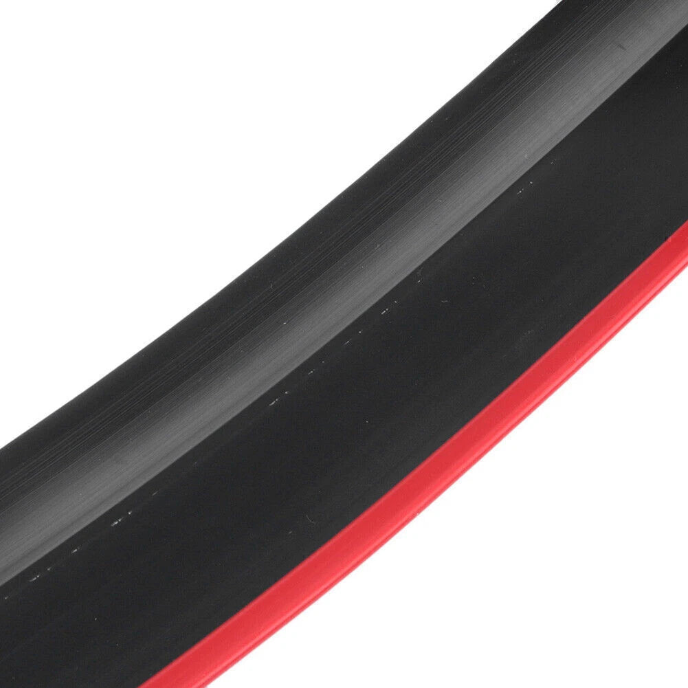 2.5M Rubber Lower Lip Protective Strip for Auto Bumper Skirts (Fits Various Models)