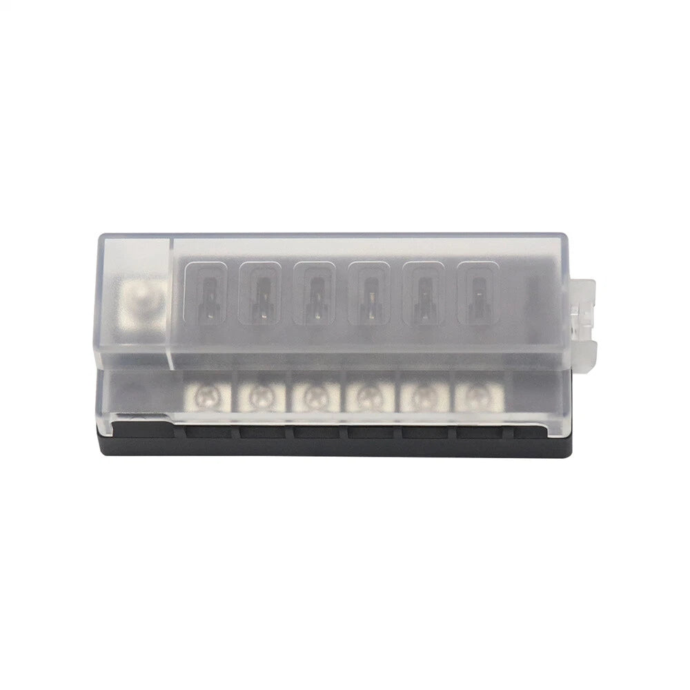6-Way Compact Fuse Box 32V DC 300A for Universal Applications