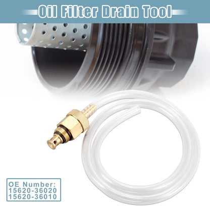 Oil Filter Hose Pipe Drain Tool for Toyota 2.5L - 5.7L
