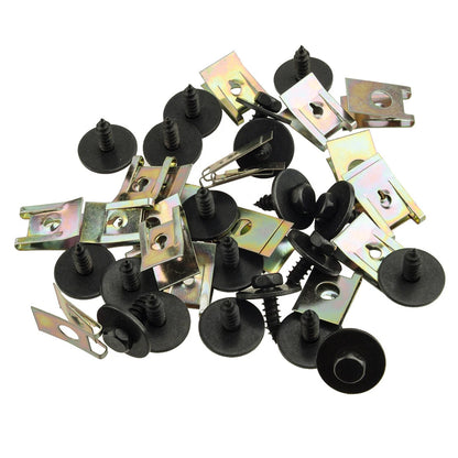 40x Car Body Panel Fender Fastener Kit for BMW (Various Years)