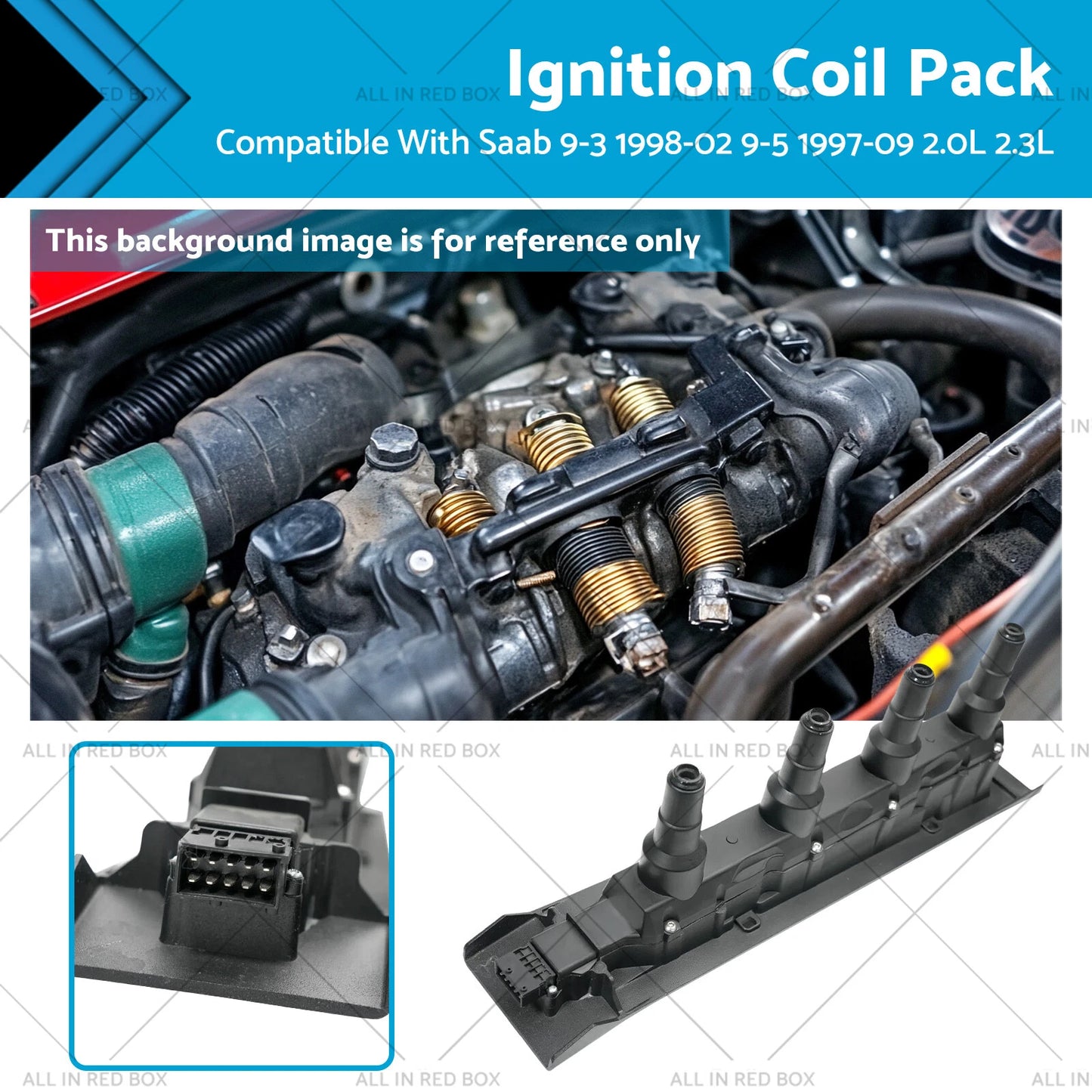 Ignition Coil Pack for Saab 9-3, 9-5 2.0L, 2.3L Turbo (2003-2011)