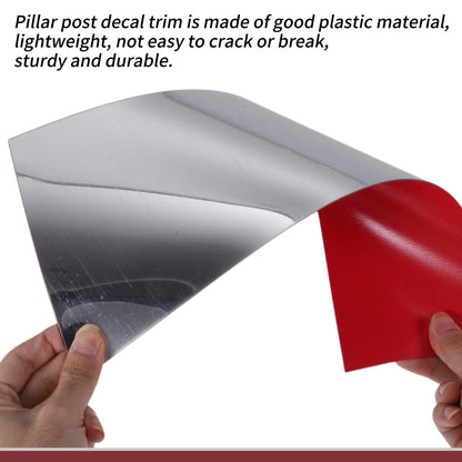 Front Rear Door Window Trim for BMW i4 (2022-2024) Silver Tone 2 x Pieces