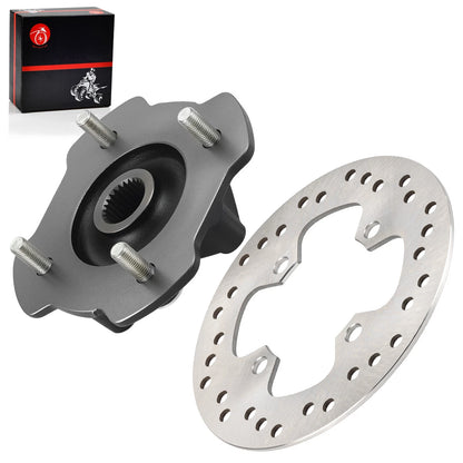Wheel Hub Brake Disc Front LH/RH for Honda Rancher 420 Foreman 500 (2005–2014)