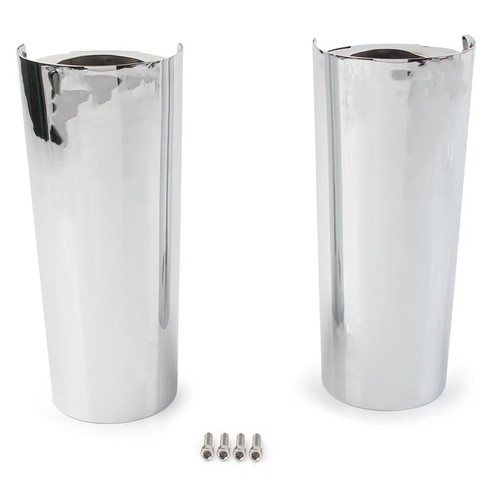 Smooth Fork Tube Slider Covers for Harley Electra Tri Glide FLHX (2009-2023)