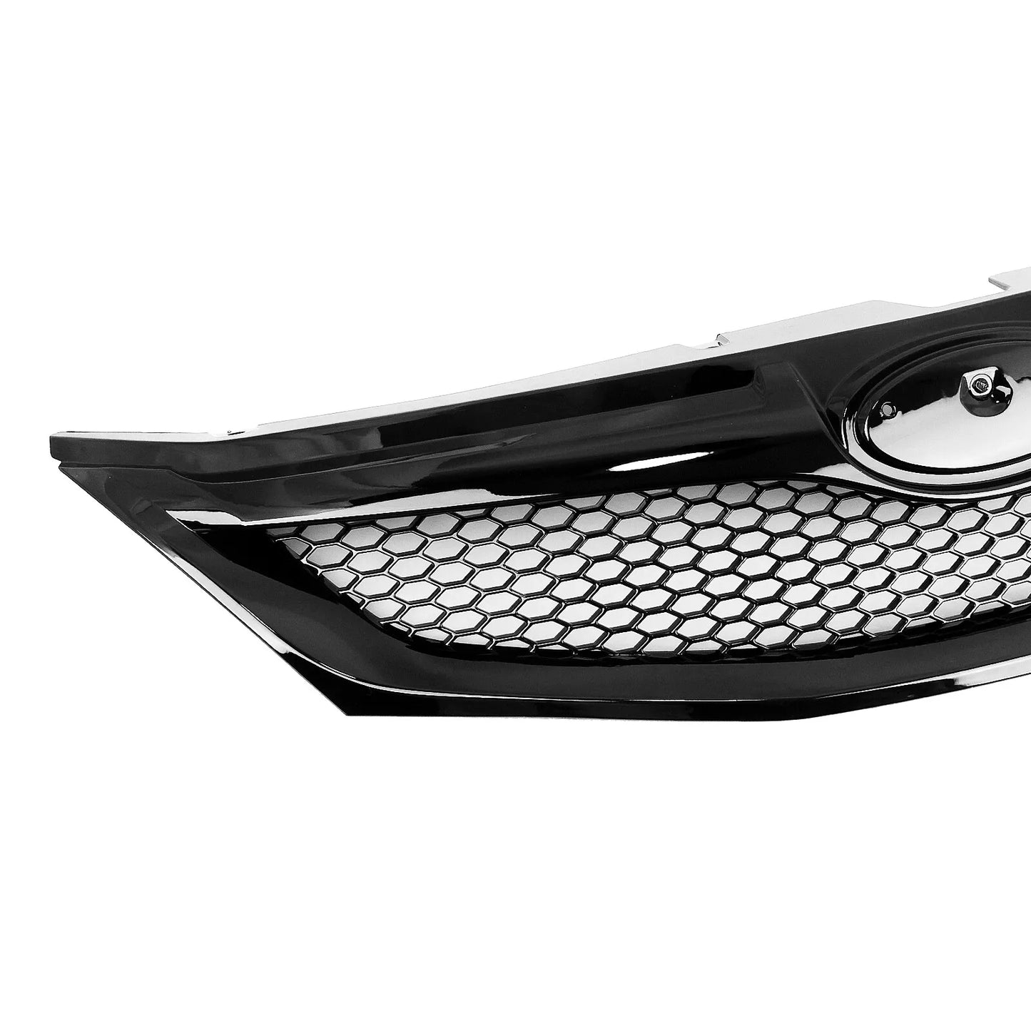 1PC Gloss Black Front Bumper Grille Mesh for Subaru Impreza WRX STI (2008-2011)