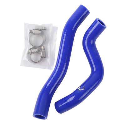 Silicone Radiator Coolant Hose Pipes for KAWASAKI KFX450R (2008-2014) Blue