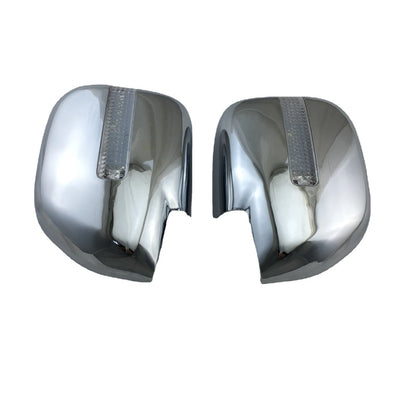 Chrome Rearview Mirror LED Light Cover Trim for Lexus LX470 (1998-2003) 2 x pcs
