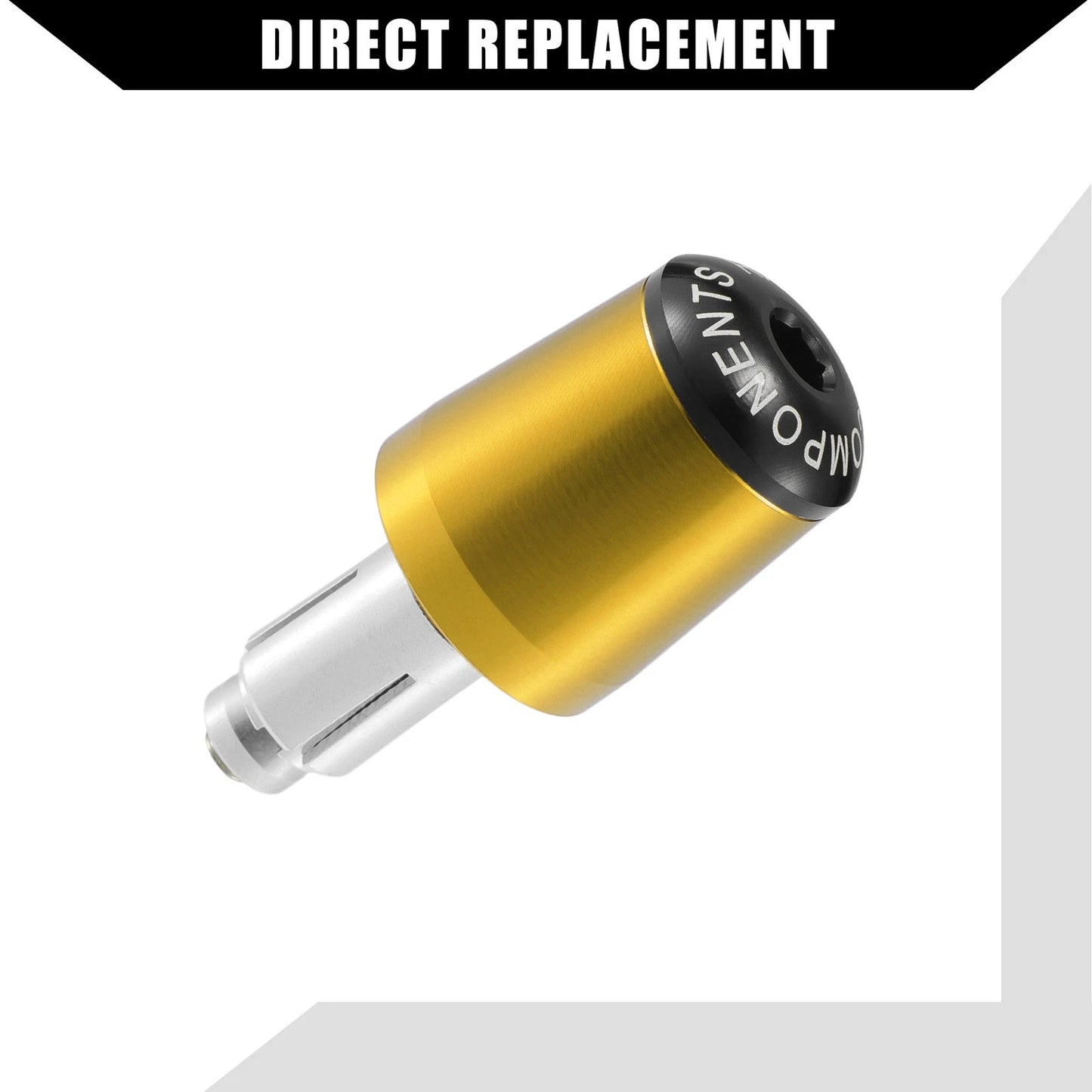 Motorcycle Handlebar End Plugs 7/8" for Honda Gold Wing
