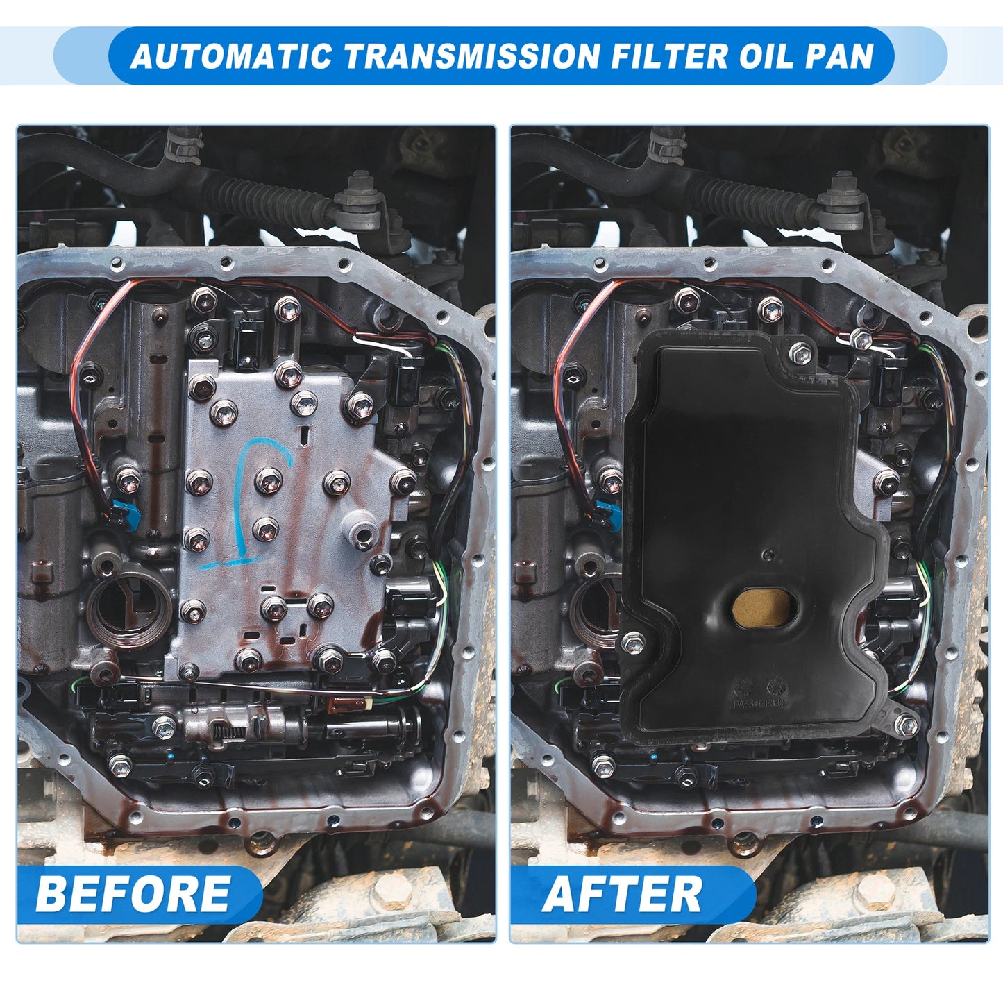 Transmission Fluid Filter Oil Pan for Lexus GS350 (2013-2015)