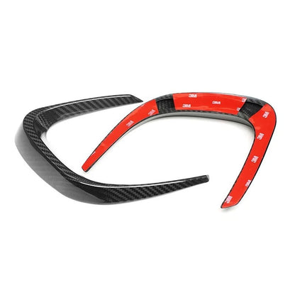 Dry Carbon Fiber Front Bumper Side Vent Trim for Mini Cooper S JCW F56