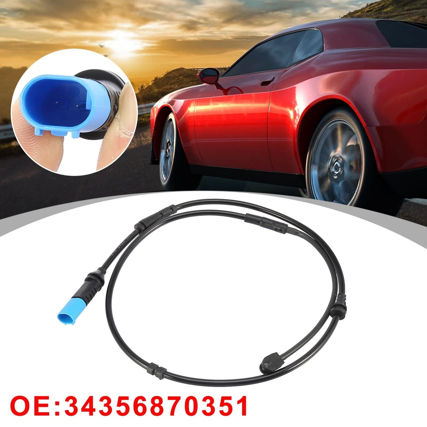 Front Brake Pad Wear Sensor 2 x Pins for BMW X3 X4 (2018-2021)