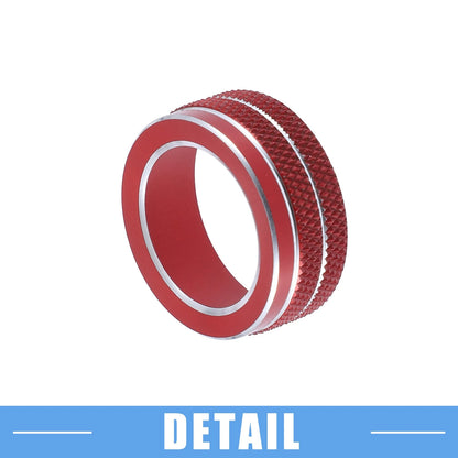AC Control Switch Knob Cover Trim for Toyota Corolla 2020-2022 ( Red)