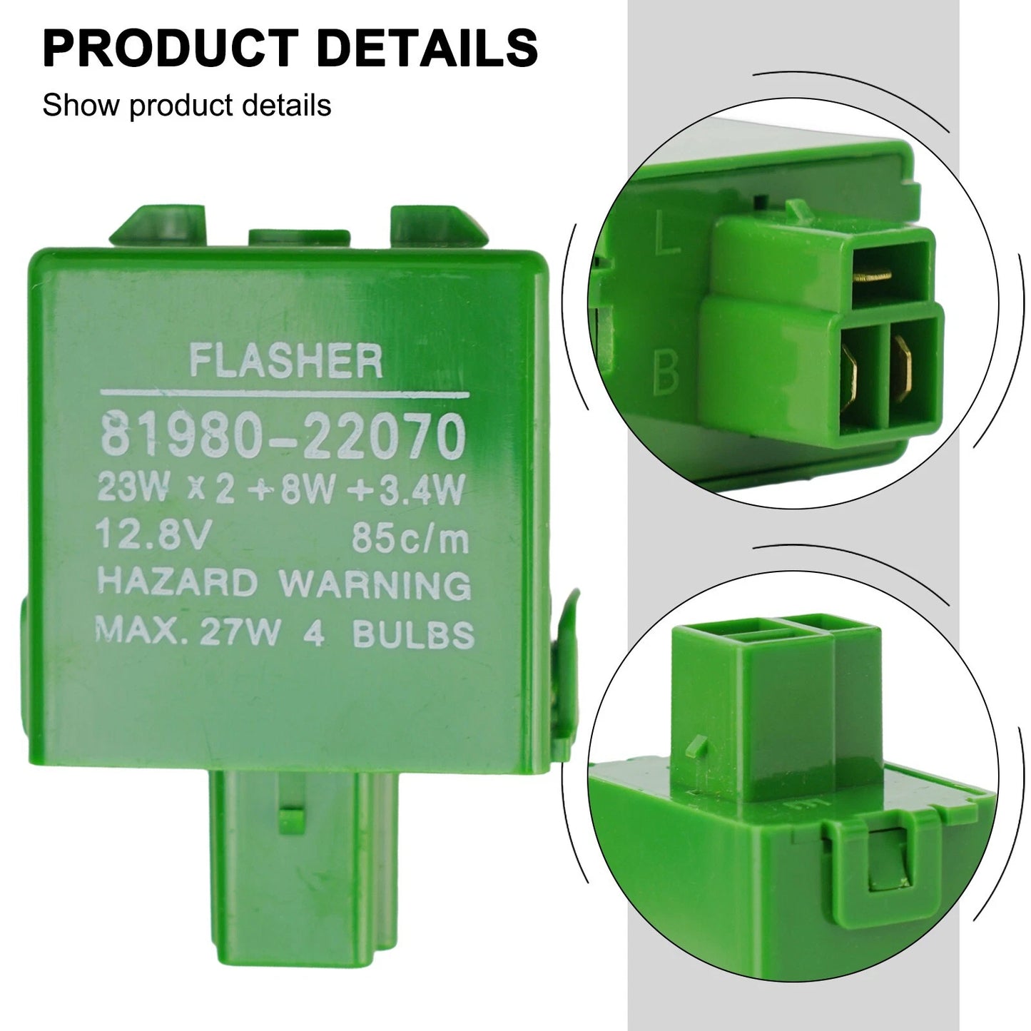 Turn Signal Flasher Relay for Toyota