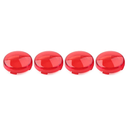 4 x Turn Signal Lens Light Covers for Harley Touring Softail Dyna