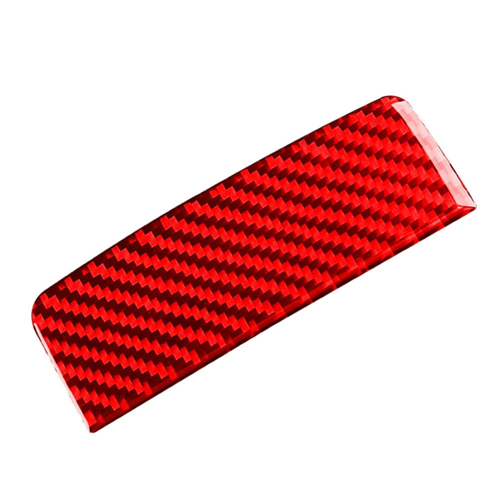 Carbon Fiber Rear Console Panel Cover for Subaru WRX STI (2015-2021)