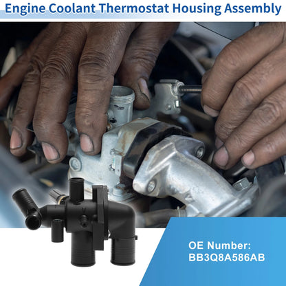 Engine Coolant Thermostat Housing for Ford Transit Bus (2014-2023)