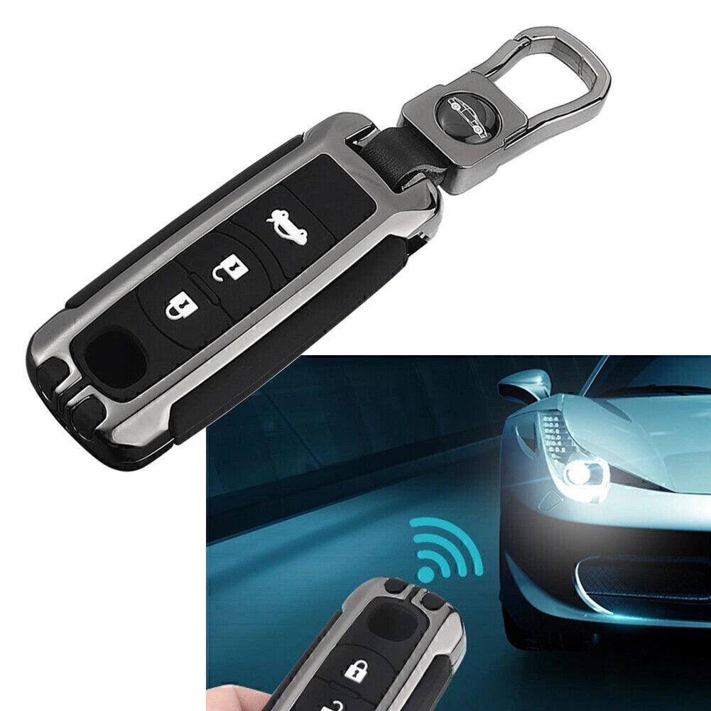 Sealed Key Fob Case Cover for Mazda 3, CX-5, CX-30, X-9 (2010-2023)