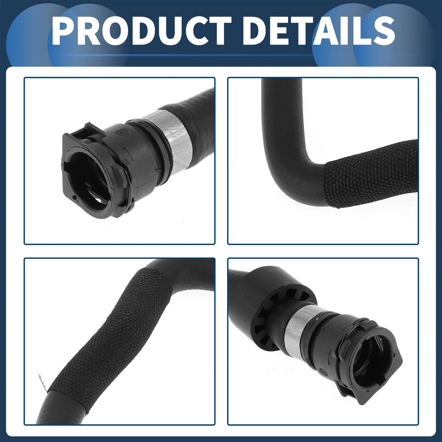 Radiator Hose for BMW 640i, 740i (2011-2017)